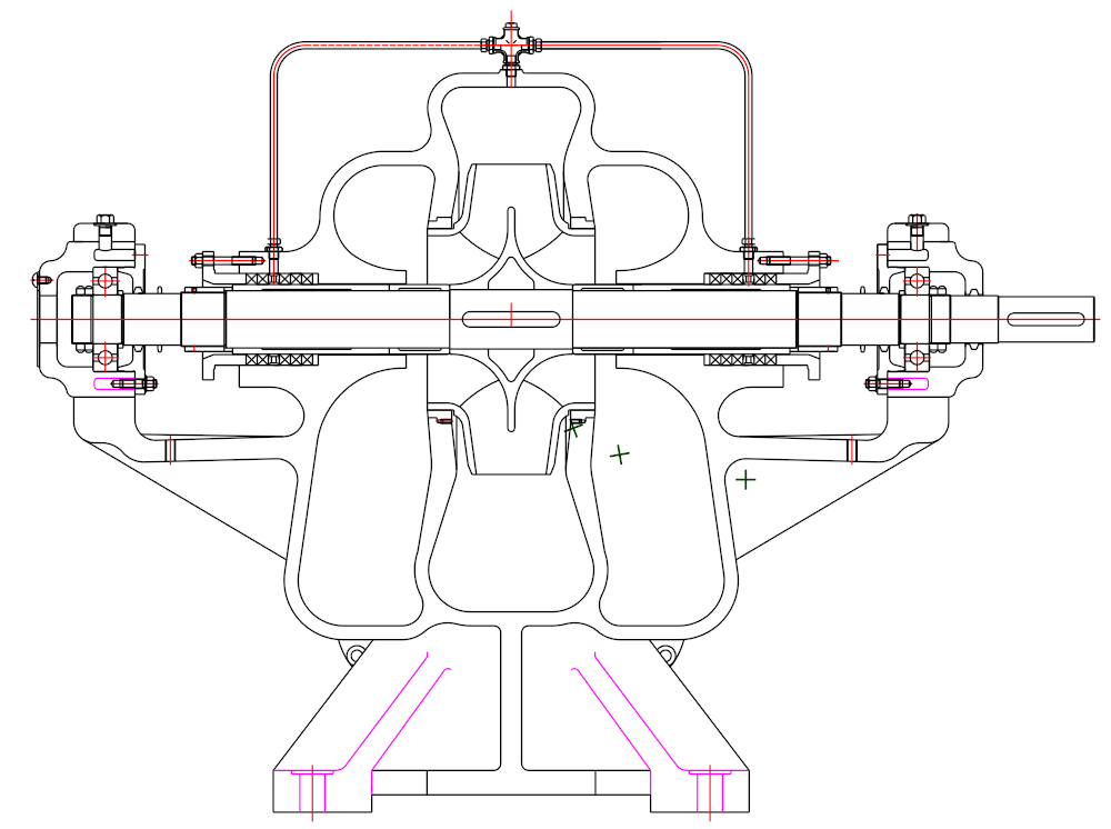 《单级双吸离心泵设计论文》PDF
